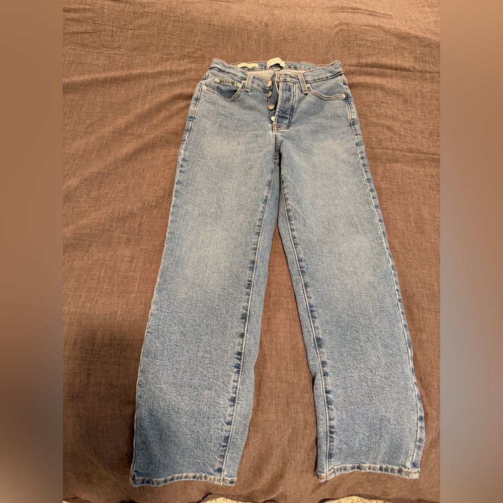 Mid-Rise 80's Slim Fit Jeans - Universal Thread™ Medium Wash 6 Short